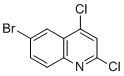6-Bromo-2,4-dichloroquinoline molecular structure (CAS 406204-90-8)