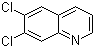 6,7-Dichloroquinoline molecular structure (CAS 40635-11-8)