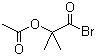 structure of CAS# 40635-67-4, 2-Acetoxy-2-methylpropionyl bromide;1-Bromocarbonyl-1-methylethyl acetate; 2-Acetoxyisobutyryl bromide