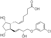 Cloprostenol molecular structure (CAS 40665-92-7)