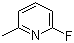 structure of CAS# 407-22-7, 2-Fluoro-6-methylpyridine;6-Fluoro-2-picoline