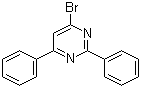 4-Bromo-2,6-diphenylpyrimidine molecular structure (CAS 40734-24-5)