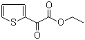结构式 CAS# 4075-58-5, 2-氧代-2-(2-噻吩基)乙酸乙酯