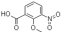 2-Methoxy-3-nitrobenzoic acid molecular structure (CAS 40751-88-0)