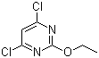2-Ethoxy-4,6-dichloropyrimidine molecular structure (CAS 40758-65-4)