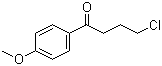 4-氯-4'-甲氧基苯丁酮分子结构 (CAS 40877-19-8)