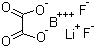 Lithium difluoro(oxalato)borate molecular structure (CAS 409071-16-5)