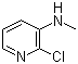 2-氯-3-甲基氨基吡啶分子结构 (CAS 40932-43-2)