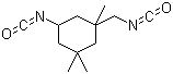 异佛尔酮二异氰酸酯分子结构 (CAS 4098-71-9)