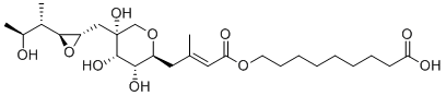 Pseudomonic acid B molecular structure (CAS 40980-51-6)