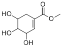 structure of CAS# 40983-58-2, Methyl (-)-Shikimate;Methyl 3,4,5-trihydroxycyclohexene-1-carboxylate