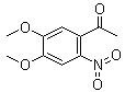 4',5'-Dimethoxy-2'-nitroacetophenone molecular structure (CAS 4101-32-0)