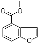 Methyl benzofuran-4-carboxylate molecular structure (CAS 41019-56-1)