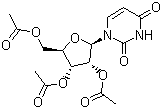 2',3',5'-三乙酰尿苷分子结构 (CAS 4105-38-8)