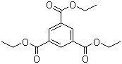 结构式 CAS# 4105-92-4, 1,3,5-苯三羧酸三乙酯; 均苯三羧酸三乙酯