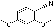 2,4-Dimethoxybenzonitrile molecular structure (CAS 4107-65-7)