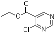 Ethyl 4-chloropyrimidine-5-carboxylate molecular structure (CAS 41103-17-7)