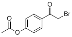 结构式 CAS# 41104-10-3, 4-(2-溴乙酰基)苯基乙酸酯