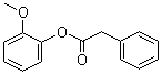 structure of CAS# 4112-89-4, 2-Methoxyphenyl phenylacetate;Gu-Nyl; Guaiacol phenylacetate; Guaiacyl phenylacetate; Guaiafenolo; Gujaphenyl