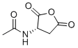 N-[(3S)-2,5-dioxooxolan-3-yl]acetamide molecular structure (CAS 41148-79-2)