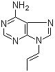 9-Propenyladenine molecular structure (CAS 4121-40-8)