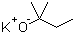 Potassium tert-pentoxide molecular structure (CAS 41233-93-6)