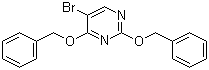 2,4-Bis(benzyloxy)-5-bromopyrimidine molecular structure (CAS 41244-53-5)