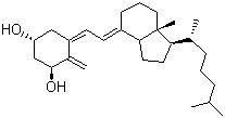 Alfacalcidol molecular structure (CAS 41294-56-8)