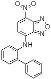 结构式 CAS# 413611-93-5, N-([1,1'-联苯]-2-基)-7-硝基苯并[c][1,2,5]恶二唑-4-胺