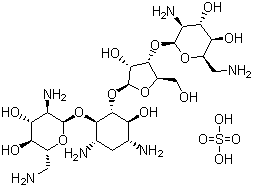 Framycetin sulphate molecular structure (CAS 4146-30-9)