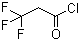 3,3,3-Trifluoropropanoyl chloride molecular structure (CAS 41463-83-6)