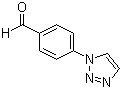 结构式 CAS# 41498-10-6, 4-([1,2,3]三唑-1-基)苯甲醛