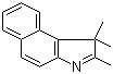 structure of CAS# 41532-84-7, 1,1,2-Trimethyl-1H-benz[e]indole;2,3,3-Trimethylnaphto[1,2-d]pyrrole