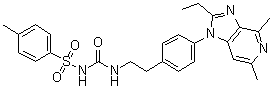 Grapiprant molecular structure (CAS 415903-37-6)