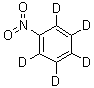 Nitrobenzene-d<sub>5</sub> molecular structure (CAS 4165-60-0)