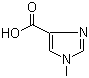 1-Methyl-1H-imidazole-4-carboxylic acid molecular structure (CAS 41716-18-1)