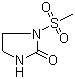 1-Methanesulfonyl-2-imidazolidinone  molecular structure (CAS 41730-79-4)