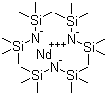 structure of CAS# 41836-23-1, Neodymium bis(trimethylsilyl)amide;Neodymium tris(bis(trimethylsilyl)amide); Neodymium(3+) bis(trimethylsilyl)amide; Neodymium(III) bis(trimethylsilyl)amide; Tris[bis(trimethylsilyl)amido]neodymium