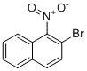 2-Bromo-1-nitronaphthalene molecular structure (CAS 4185-62-0)