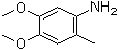 4,5-Dimethoxy-2-methylaniline molecular structure (CAS 41864-45-3)