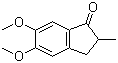 5,6-二甲氧基-2-甲基茚满-1-酮分子结构 (CAS 4191-17-7)