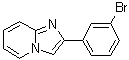 2-(3-Bromophenyl)imidazo[1,2-a]pyridine molecular structure (CAS 419557-33-8)