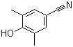structure of CAS# 4198-90-7, 3,5-Dimethyl-4-hydroxybenzonitrile;4-Hydroxy-3,5-dimethylbenzonitrile