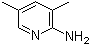 3,5-Dimethylpyridin-2-amine molecular structure (CAS 41995-30-6)