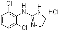 盐酸可乐定分子结构 (CAS 4205-91-8)