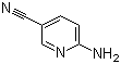 结构式 CAS# 4214-73-7, 2-氨基-5-氰基吡啶