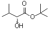 structure of CAS# 4216-96-0, (R)-2-Hydroxy-3-methylbutanoic acid 1,1-dimethylethyl ester;D-alpha-Hydroxyisovaleric acid tert-butyl ester; tert-Butyl (R)-2-hydroxy-3-methylbutyrate; tert-Butyl D-2-hydroxyisovalerate