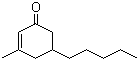 3-Methyl-5-pentyl-2-cyclohexen-1-one molecular structure (CAS 42161-41-1)