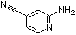 2-Amino-4-cyanopyridine molecular structure (CAS 42182-27-4)