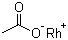 structure of CAS# 42204-14-8, Rhodium acetate;Acetoxyrhodium